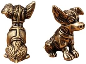 تمثال كلب داشهند نحاسي عتيق، تماثيل نحاسية عتيقة،B0G2MZ2J1F