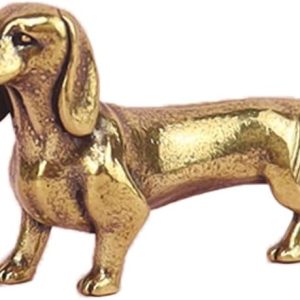 تمثال داشهند نحاسي عتيق، تماثيل نحاسية عتيقة، ديكور منزلي-B0G2MY1FWN