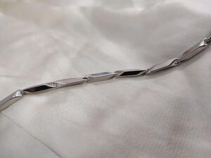 سوار/قلادة رجالي بسلسلة ثقيلة - فولاذ مقاوم للصدأ فاخر - B0G1Z4SFJ7