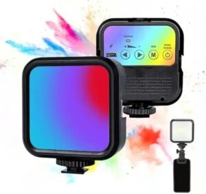 ضوء فيديو LED WL-R1 RGB  إضاءة احترافية كاملة الألوان للكاميرا-B0G2F939MB