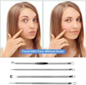 مجموعة إبر حب الشباب (4 قطع)، علاج الرؤوس السوداء والبثور-B0G1MYRPHX