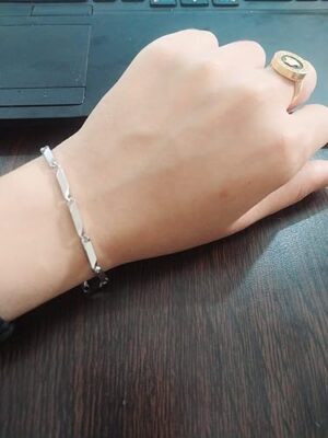 سوار/قلادة رجالي بسلسلة ثقيلة - فولاذ مقاوم للصدأ فاخر - B0G1Z4SFJ7