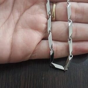 سوار/قلادة رجالي بسلسلة ثقيلة - فولاذ مقاوم للصدأ فاخر - B0G1Z4SFJ7