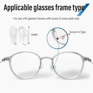 وسادات أنف النظارات مصنوعة من مادة السيليكون-B0G1SVCCFQ