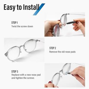 وسادات أنف النظارات مصنوعة من مادة السيليكون-B0G1SVCCFQ