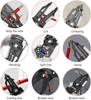 أداة متعددة الوظائف لتجريد الأسلاك وقاطعها من أوبيدينت 28 في 1-B0G1T8DQZ6