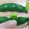 سلسلة مفاتيح مصنوعة من فول الصويا والبازلاء من شركة Squeeze-a-bean للهواتف المحمولة والمفاتيح - باللون الأخضر-B0G2GF5LV1