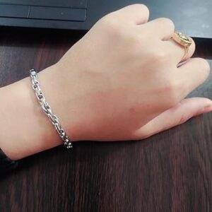 61kCBRb6lyL._AC_SY500_ سوار/قلادة رجالي بسلسلة ثقيلة مقاس 20 سم A05-B0G2GQWZHL