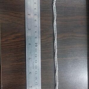 717wQoCDHDL._AC_SY500_ سوار/قلادة رجالي بسلسلة ثقيلة -فضي اللون، مقاس 20 سم-A06-B0G2GRMSQK