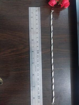 سوار/قلادة رجالي بسلسلة ثقيلة - فولاذ مقاوم للصدأ فاخر - B0G1Z4SFJ7