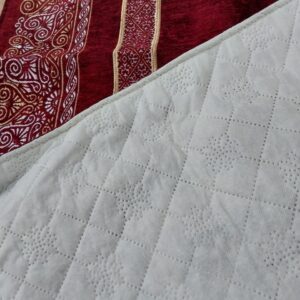 سجادة صلاة إسلامية فاخرة – مخمل ناعم بتصميم مطرز أنيق مقاس 65 × 122 سم-B0G1M8MHWZ