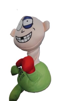 دمية "Punch Me" الناعمة المضادة للتوتر - لعبة محشوة ومسلية لتخفيف الغضب والتوتر - متينة، من شركة - B09K6SC494