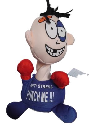 Anti-Stress Soft Doll - Funny Stuffed Toy for Anger & Tension Release - Durable Desk Buddy_B09K6SC495