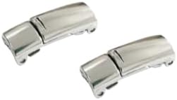 (قطعتان) زوج واحد من مشابك أربطة الأحذية المعدنية، مشابك أربطة الأحذية المغناطيسية، أقفال، أحذية رياضية