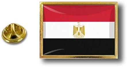 31-8RnyDfYL._AC_ دبوس شارة علم مصر - دبوس شارة مطلي بالمينا على شكل علم مصر الوطني