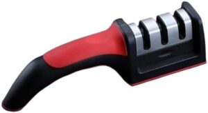 مبراة سكاكين احترافية على 3 مراحل - يمكنك استعادة حافة الشفرات بطول 20 سم بسهولة وأمان.-B0G4R6NB4B