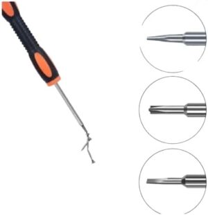 مجموعة مفكات دقيقة - 5 قطع أدوات إصلاح اتصالات عالية العزم