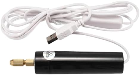 مثقاب يدوي صغير my souq مثقاب يدوي صغير محمول بمنفذ USB، تصميم غطاء سداسي