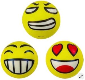 كرة تخفيف التوتر العامة، متعددة الألوان بتصميمات متنوعة