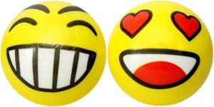 كرة تخفيف التوتر العامة، متعددة الألوان بتصميمات متنوعة