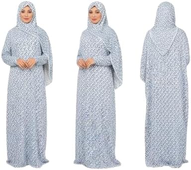 عباية واسعة وفضفاضة مناسبة للصلاة، أنيقة ومناسبة للاستراحة السريعة، 1 عباية واسعة وفضفاضة مناسبة للصلاة، أنيقة ومناسبة للاستراحة السريعة،