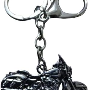 سلسلة مفاتيح أنيقة لدراجات نارية 34 × 16 مم، قلادة 30 مم - My Souq