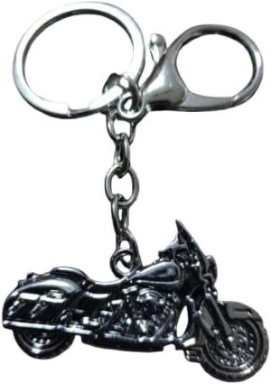 سلسلة مفاتيح أنيقة لدراجات نارية 34 × 16 مم، قلادة 30 مم - My Souq