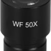 عدسة المجهر WF 50X - عدسة موضوعية عالية التكبير 16X/23.2 مم مع تكبير 50X، هيكل معدني متين وزجاج بصري للمختبر-B0G44PRRHV
