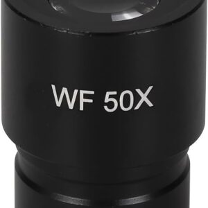 41tYr9O0SRL._AC_SL1000_ عدسة المجهر WF 50X - عدسة موضوعية عالية التكبير 16X/23.2 مم مع تكبير 50X، هيكل معدني متين وزجاج بصري للمختبر-B0G44PRRHV