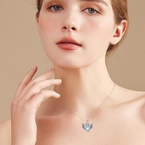 قلادة البومة الساحرة بحجر القمر-B0G648L1D5