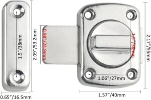 مزلاج باب أمان، خطاف، قفل أمان للمنزل، الحمام، غرفة النوم، المرحاض، مزلاج صغير