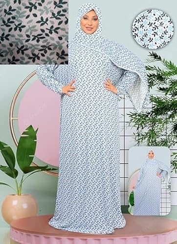 عباية واسعة وفضفاضة مناسبة للصلاة، أنيقة ومناسبة للاستراحة السريعة، 2 عباية واسعة وفضفاضة مناسبة للصلاة