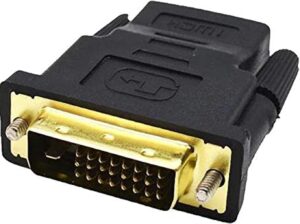 محول DVI-D ذكر إلى HDMI أنثى عالي الدقة