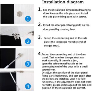 دعامات غازية 100 نيوتن/20.5 رطل/10 كجم، نوابض غازية، دعامة رفع، ممتصات صدمات غازية