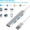 موزع بيانات فائق النحافة بأربعة منافذ USB 3.0 - اتصال عالي السرعة لأجهزة الكمبيوتر