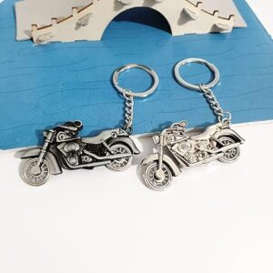 سلسلة مفاتيح معدنية على شكل دراجة نارية، هدية سلسلة مفاتيح ثلاثية الأبعاد على شكل دراجة نارية،