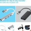 موزع بيانات فائق النحافة بأربعة منافذ USB 3.0 - اتصال عالي السرعة لأجهزة الكمبيوتر