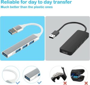موزع بيانات فائق النحافة بأربعة منافذ USB 3.0 - اتصال عالي السرعة لأجهزة الكمبيوتر