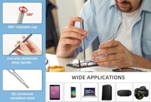 مجموعة مفكات براغي دقيقة 24 في 1 مجموعة مفكات براغي مغناطيسية صغيرة لإصلاح الأجهزة الإلكترونية