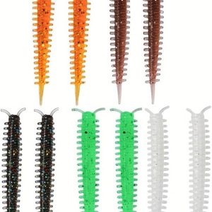 طُعم صيد روبيان ناعم على شكل روبيان آلي، 5.5 سم، 5 غرام، مرونة عالية.B0G6VJ2NTC