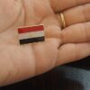 دبوس شارة علم مصر - دبوس شارة مطلي بالمينا على شكل علم مصر الوطني