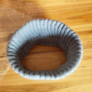 طوق رأس شتوي محبوك، وغطاء أذن سميك مضلع، ووشاح رقبة مقاوم للرياح مع مطاط، ووشاح ناعم ودافئ