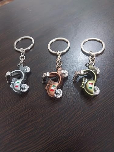 سلسلة مفاتيح ثلاثية الأبعاد على شكل دراجة نارية