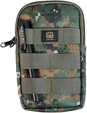 حقيبة أدوات تكتيكية - منظم صغير الحجم لمعدات السفر والأنشطة الخارجية (17.5 × 12.5)