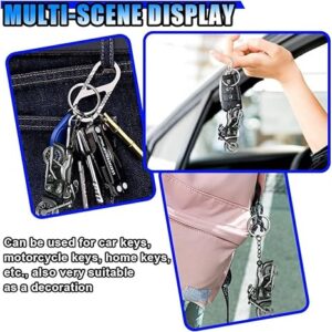 سلسلة مفاتيح معدنية على شكل دراجة نارية، هدية سلسلة مفاتيح ثلاثية الأبعاد على شكل دراجة نارية،