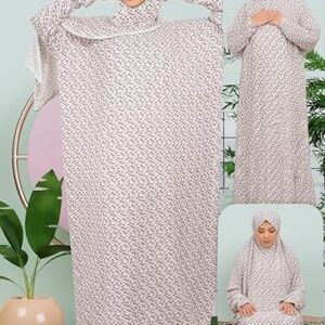 عباية واسعة وفضفاضة مناسبة للصلاة، أنيقة ومناسبة للاستراحة السريعة،