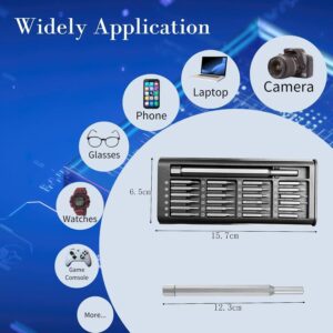 مجموعة مفكات براغي دقيقة 24 في 1 مجموعة مفكات براغي مغناطيسية صغيرة لإصلاح الأجهزة الإلكترونية