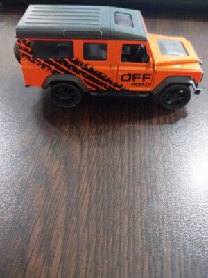 سيارة صغيرة مزخرفة للمنزل، المكتب، طاولات الفنادق، ديكور الرفوف، مقياس 1:34، برتقالي