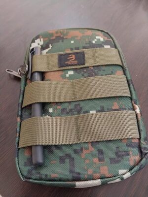 حقيبة أدوات تكتيكية - منظم صغير الحجم لمعدات السفر والأنشطة الخارجية (17.5 × 12.5)