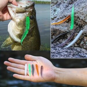 طُعم صيد روبيان ناعم على شكل روبيان آلي، 5.5 سم، 5 غرام، مرونة عالية.B0G6VJ2NTC